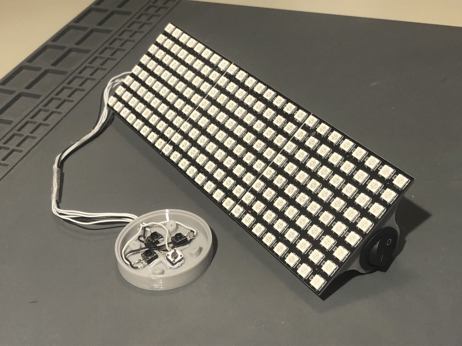 side view of console